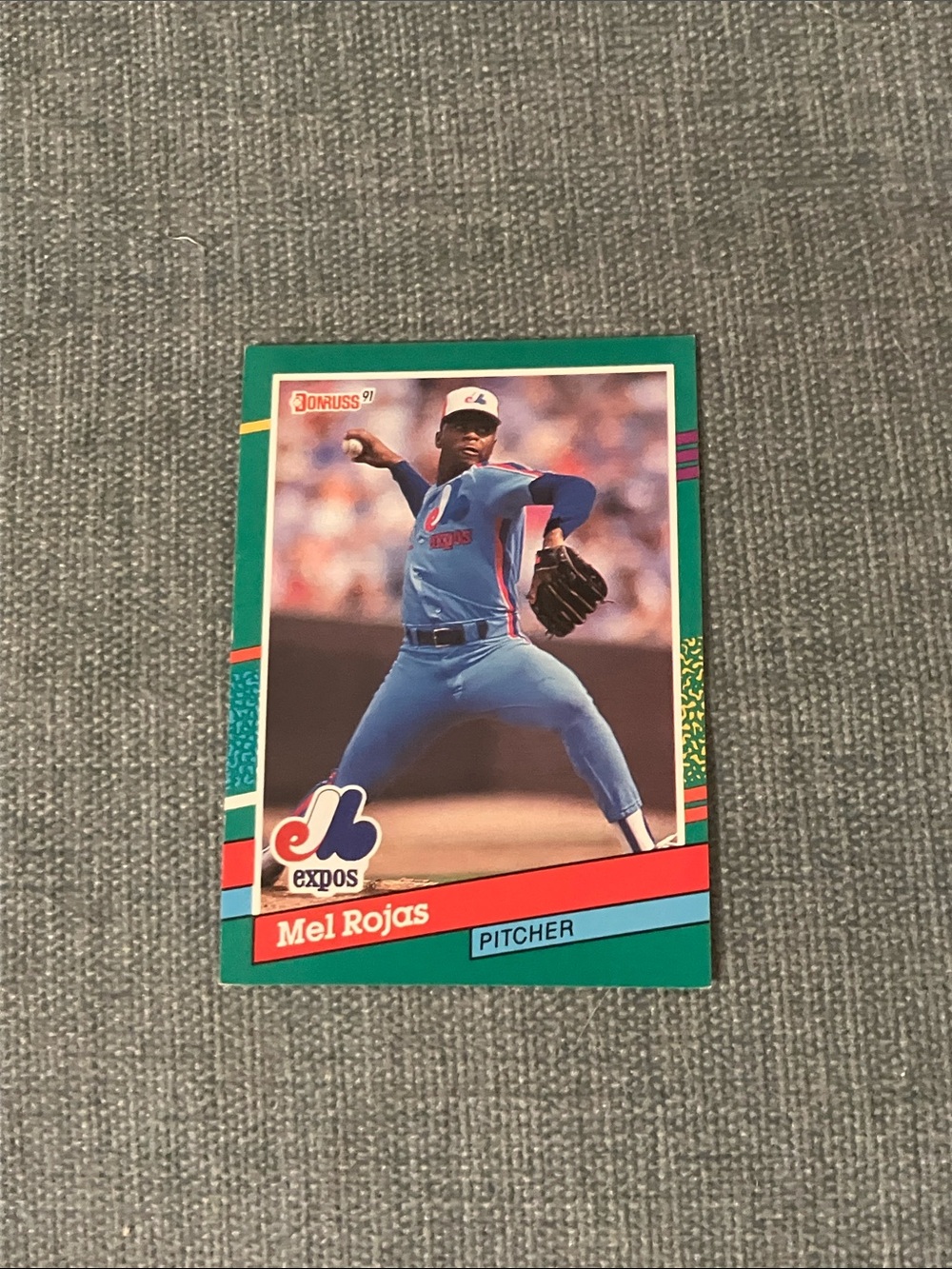 1991 Donruss Montreal Expos Baseball Card Trading Card